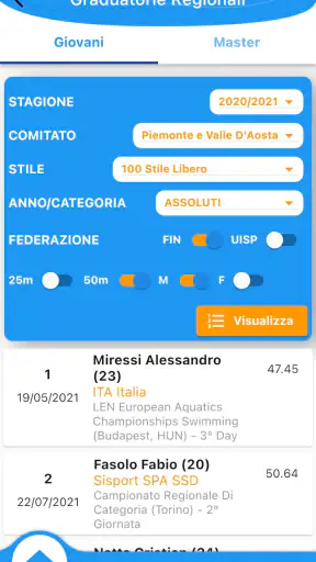 SwimAT screenshot