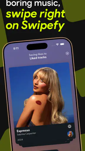 Swipefy for Spotify screenshot