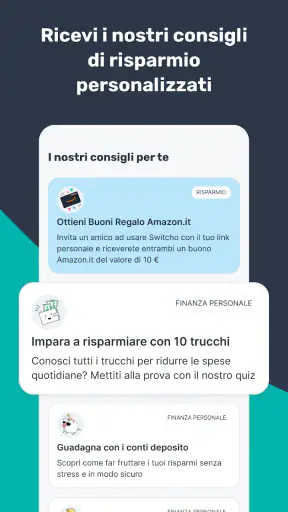 Switcho - Risparmio bollette screenshot