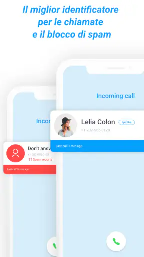 Sync.ME - Caller ID e Blocco screenshot