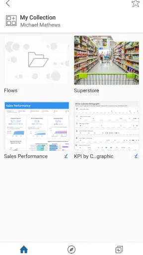 Tableau Mobile screenshot