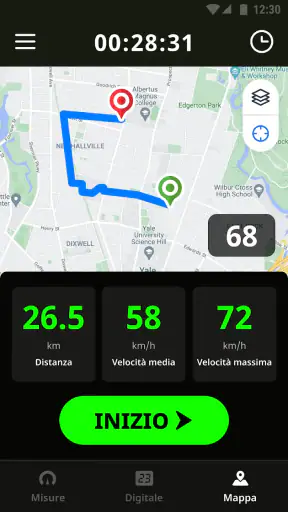Tachimetro GPS Contachilometri screenshot