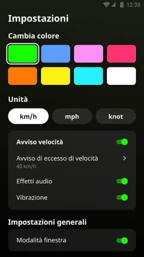 Tachimetro GPS Contachilometri screenshot
