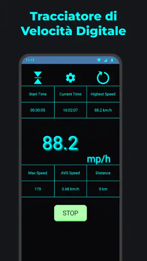 Tachimetro GPS preciso screenshot