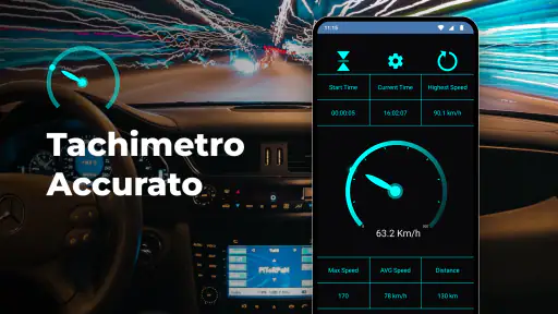 Tachimetro GPS preciso screenshot