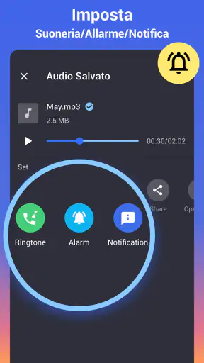 Tagliare musica, mp3 cutter screenshot