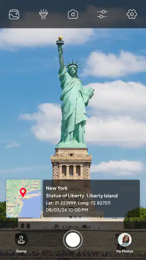 Tagofy - Geotag Map Camera screenshot