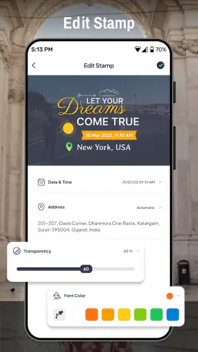 Tagofy - Geotag Map Camera screenshot