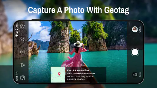 Tagofy - Geotag Map Camera screenshot