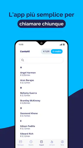 Talk360: Chiamate all'estero screenshot