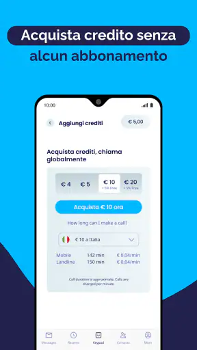 Talk360: Chiamate all'estero screenshot