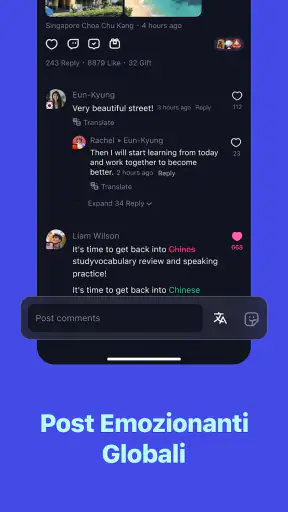 TalkIn - ImparareleLingue screenshot