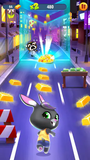 Talking Tom: Corsa all'oro screenshot