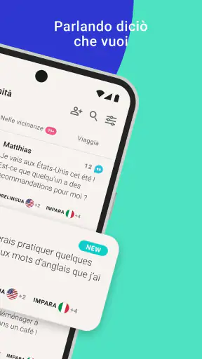 Tandem: scambi linguistici screenshot