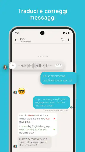 Tandem: scambi linguistici screenshot