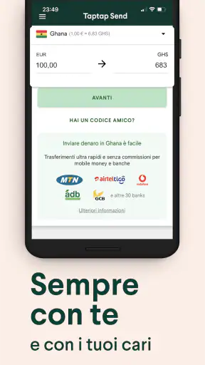 Taptap Send: invia denaro screenshot