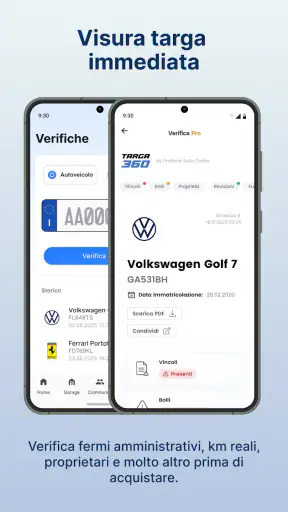 Targa360 - Info Targa e Garage screenshot