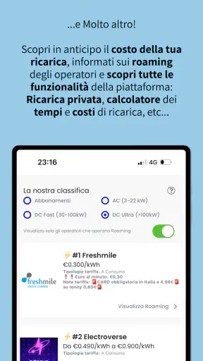 Tariffev screenshot