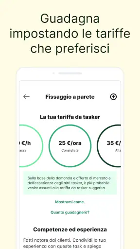 Tasker di Taskrabbit screenshot