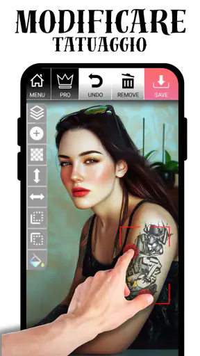 Tattoo my Photo 2.0 screenshot