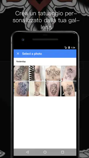Tatuaggio Simulator e Design screenshot