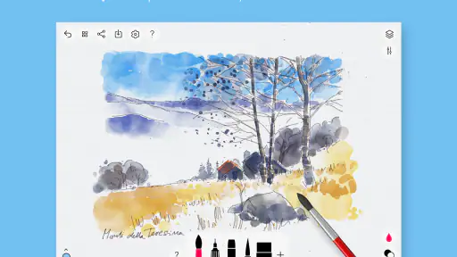 Tayasui Sketches screenshot