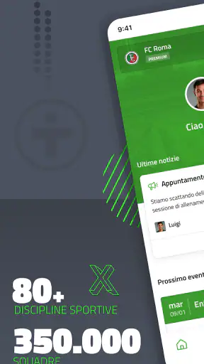 TeamPlus - Gestione Squadra screenshot