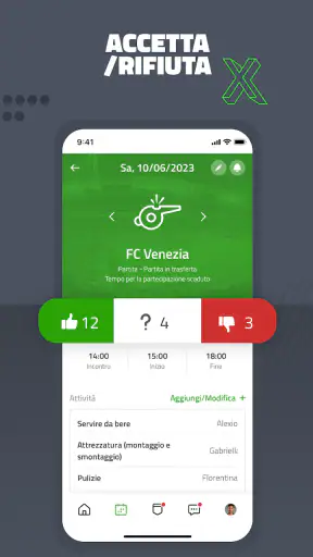 TeamPlus - Gestione Squadra screenshot