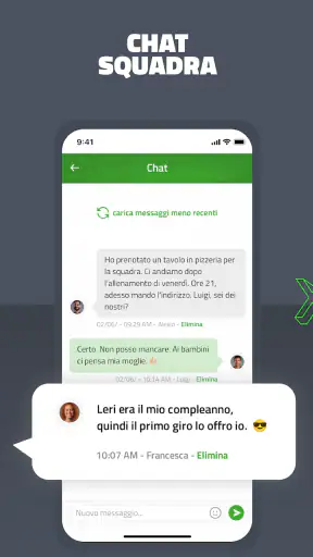 TeamPlus - Gestione Squadra screenshot
