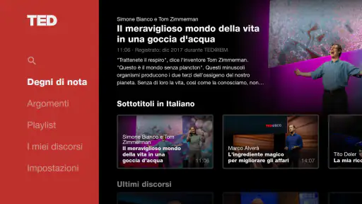 TED TV screenshot