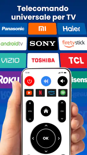 Telecomando TV universale screenshot