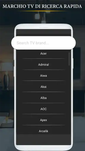 Telecomando Universale TV screenshot