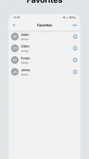 Telefono screenshot