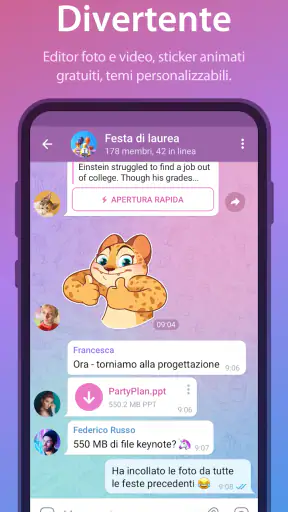 Telegram screenshot