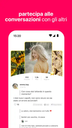 Tellonym: Domande anonime screenshot