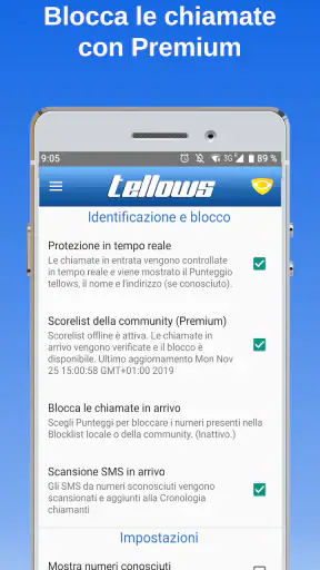 tellows - Caller ID e Blocco screenshot