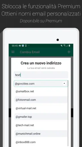 Temp Mail - E-mail Temporanea screenshot