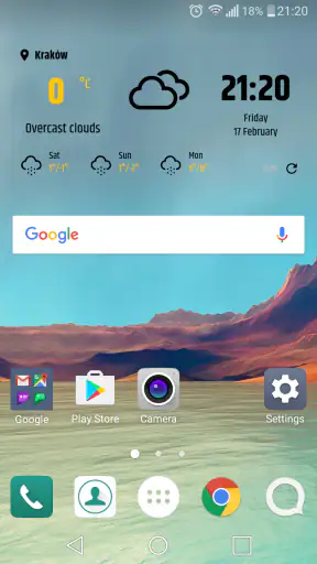 Tempo e orologio semplici screenshot