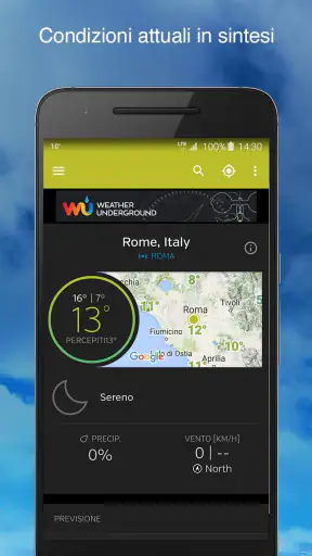 Tempo- Weather Underground screenshot