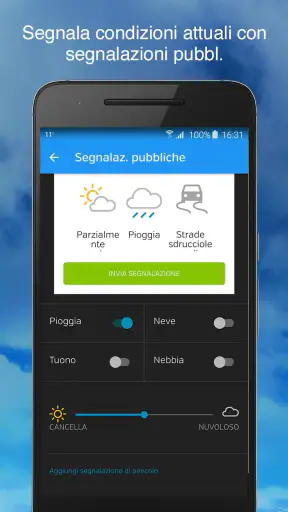 Tempo- Weather Underground screenshot