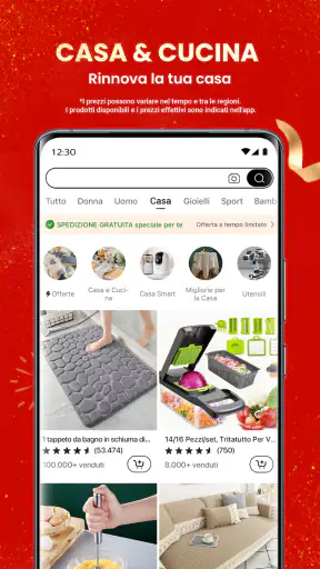 Temu: Compra da miliardario screenshot