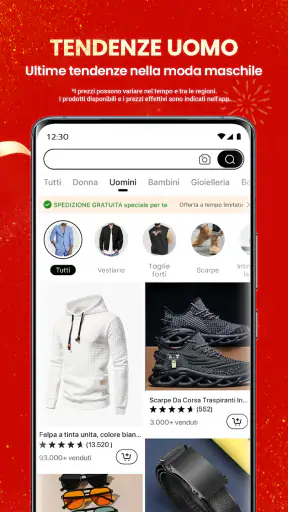 Temu: Compra da miliardario screenshot