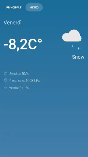 Termometro da interno screenshot