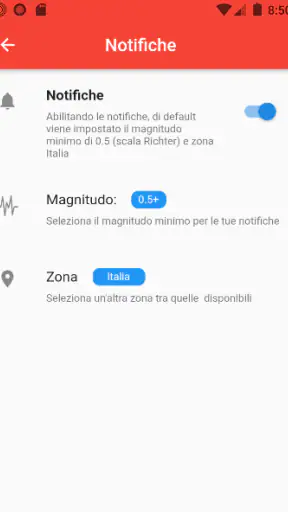 Terremoti screenshot