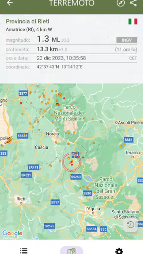 Terremoto screenshot