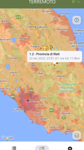 Terremoto screenshot