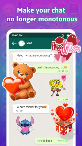 TextSticker 2024 WAStickerApps screenshot