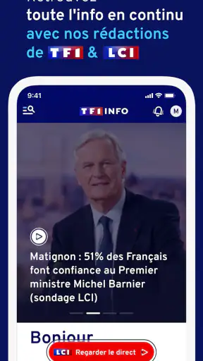 TF1 INFO - LCI : Actualités screenshot