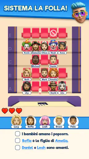 That's My Seat - Logic Puzzle screenshot