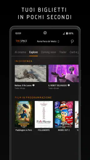 The Space Cinema screenshot